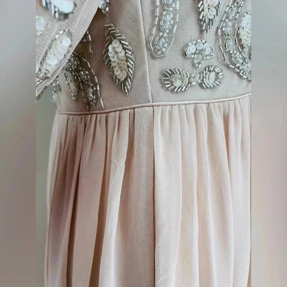 Anthropologie BHLDN Aidan Mattox Giada Dress Size US 6 - Picture 9 of 16